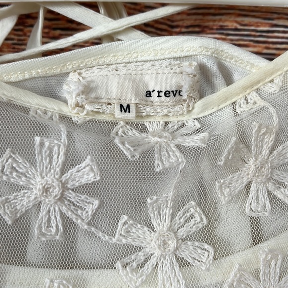 Lace blouse/dress with cami. - Picture 3 of 4